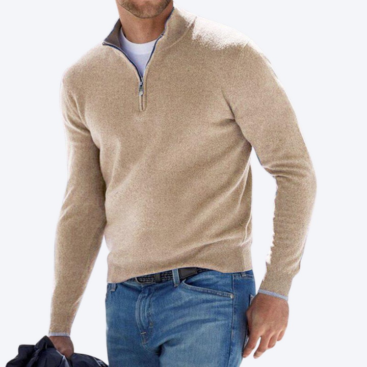 Nova™ | Pull En Tricot Zippé