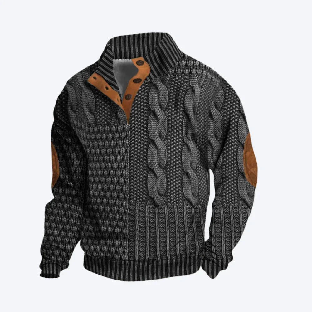 Niels™ | Pull À Boutons Décontracté