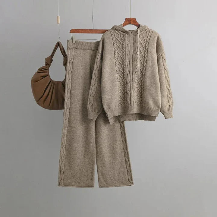 ROSALINDA | Ensemble super confortable en tricot surdimensionné