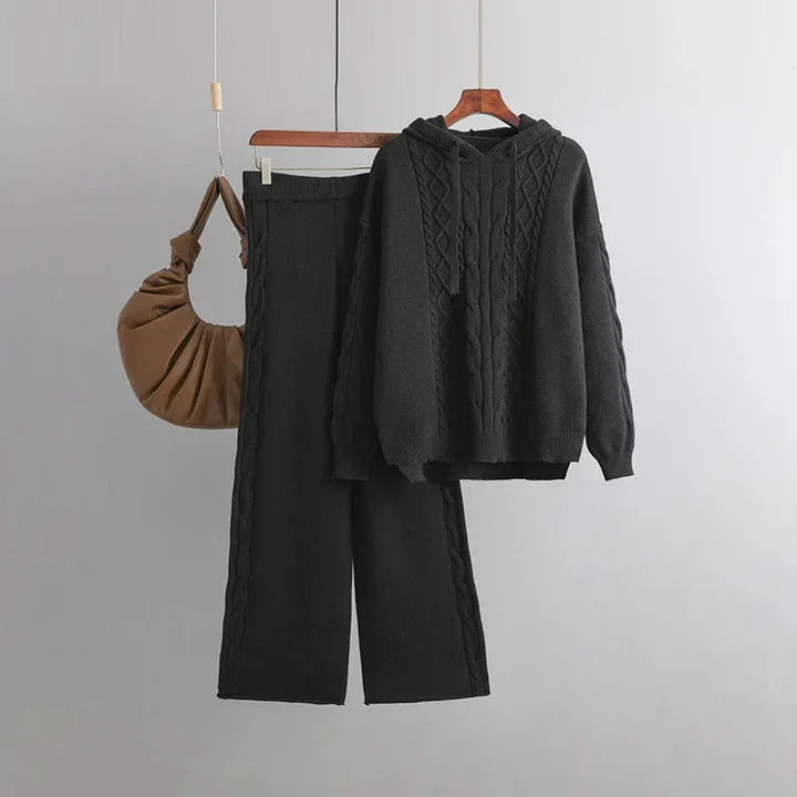ROSALINDA | Ensemble super confortable en tricot surdimensionné