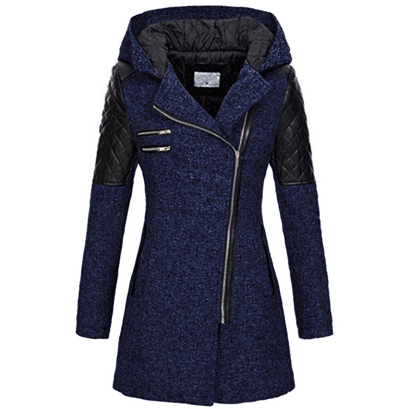 Veste d'hiver à coupe flatteuse pour femmes