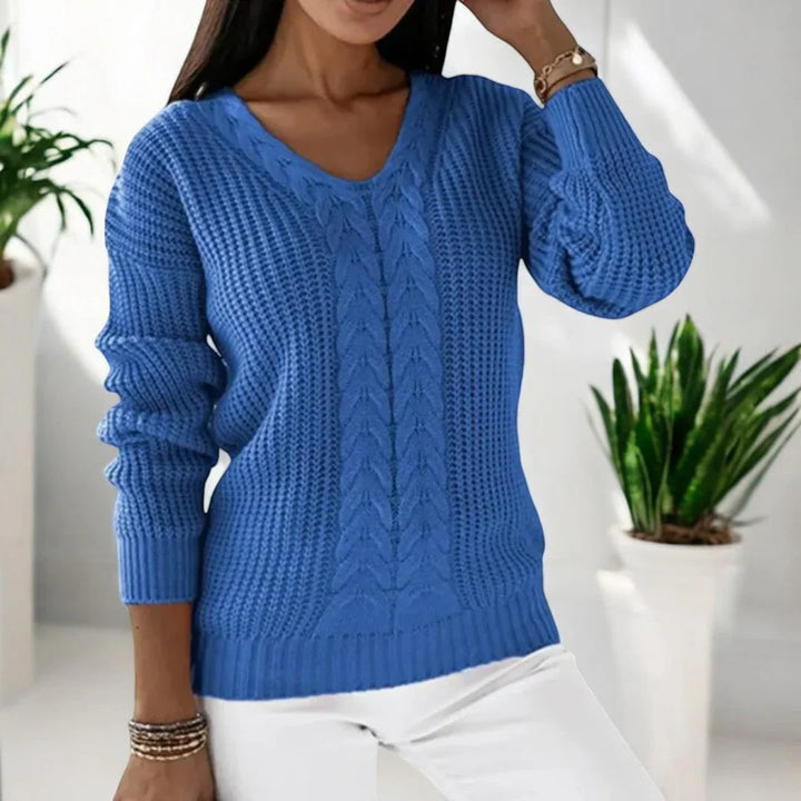 Elin - Pull tricoté classique