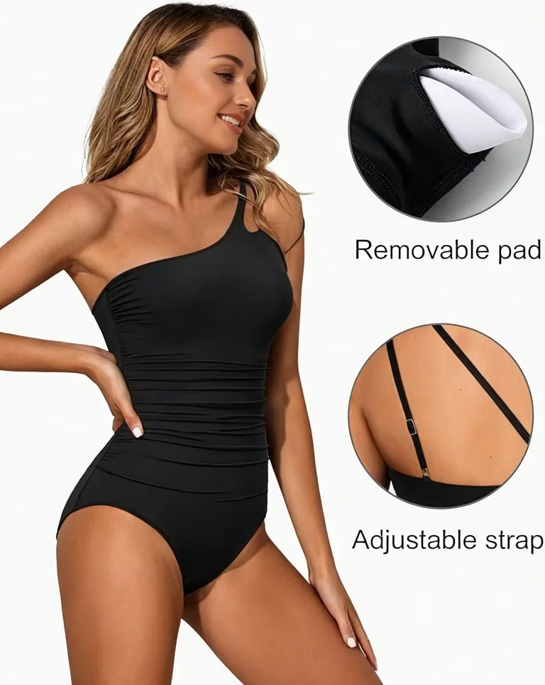 Philine – Maillot de bain une épaule élégant et confortable