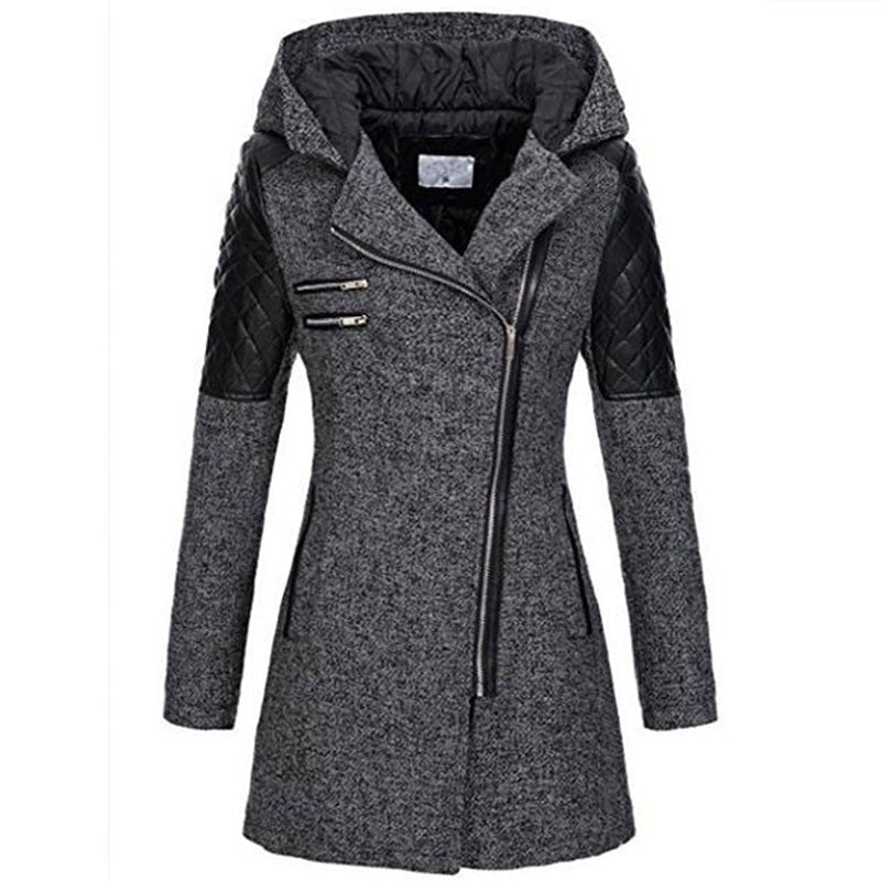Veste d'hiver à coupe flatteuse pour femmes