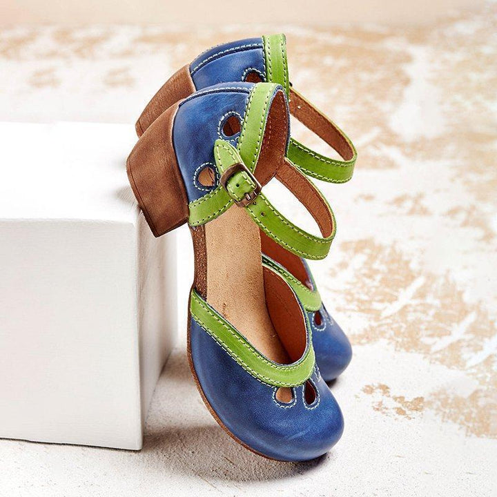 Celda - Sandales à Talons bas Confortables