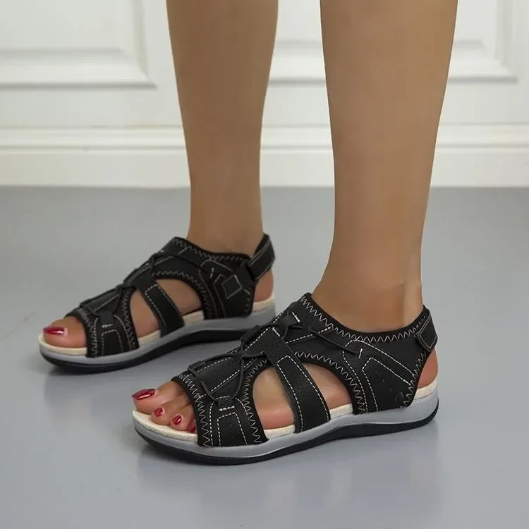 Daphne™ - Sandales d'été élégantes et réglables avec soutien de la voûte plantaire