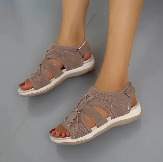 Daphne™ - Sandales d'été élégantes et réglables avec soutien de la voûte plantaire
