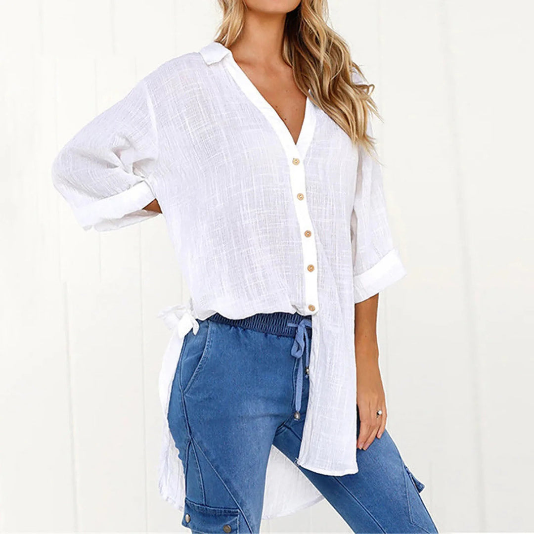 Amelia | Chemise Coton Lin Femme