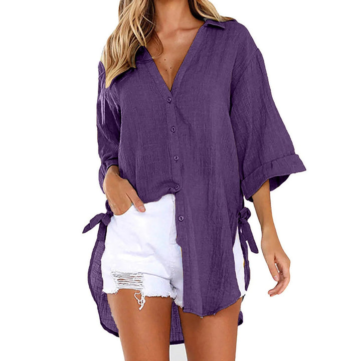 Amelia | Chemise Coton Lin Femme