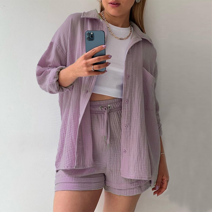 Stefanie™ | Ensemble décontracté en coton