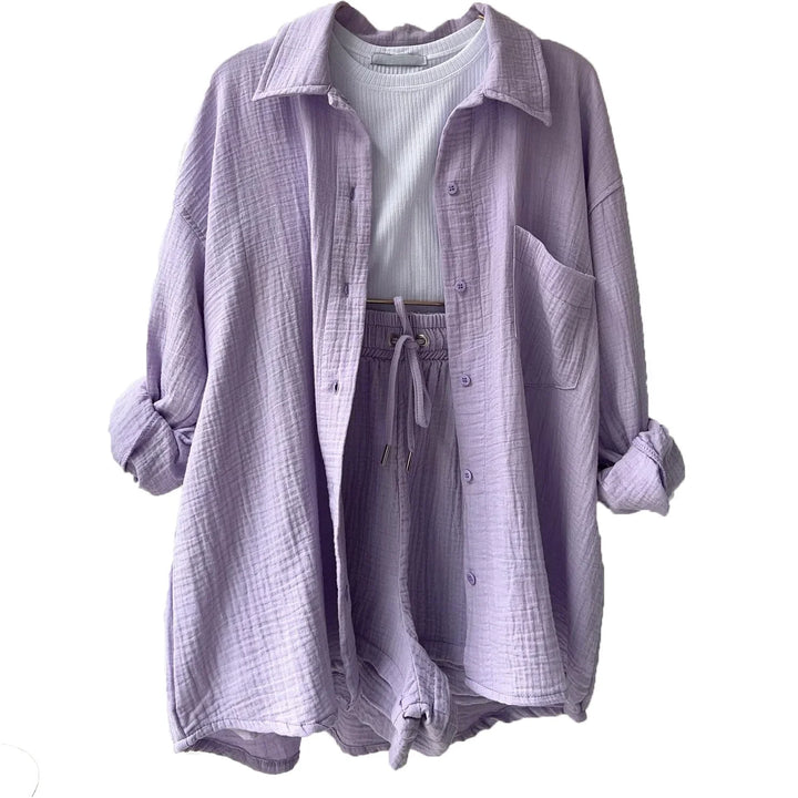 Stefanie™ | Ensemble décontracté en coton