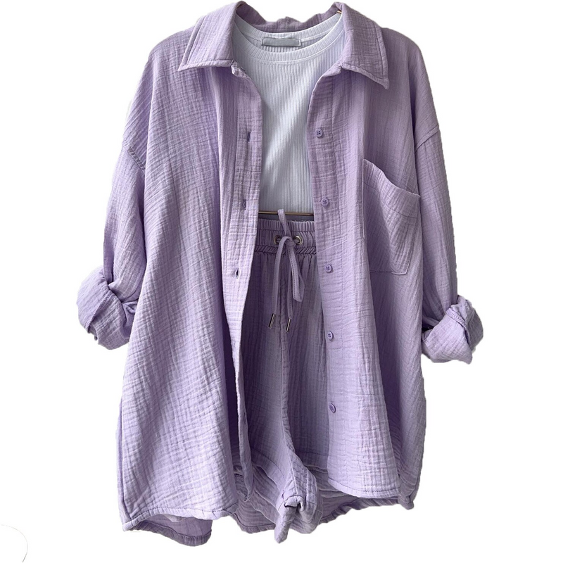 Stefanie™ | Ensemble décontracté en coton