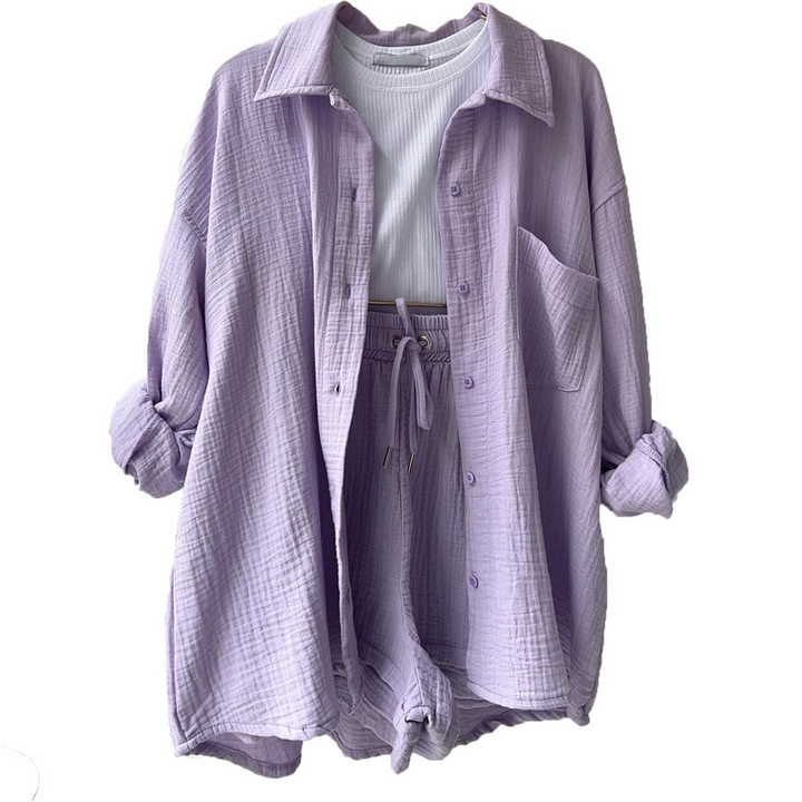 Stefanie™ | Ensemble décontracté en coton