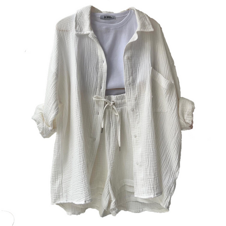 Stefanie™ | Ensemble décontracté en coton