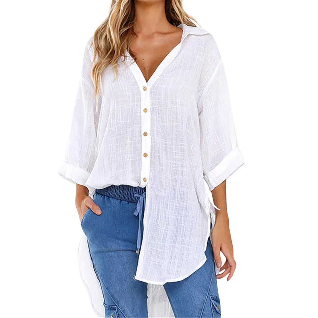 Amelia | Chemise Coton Lin Femme