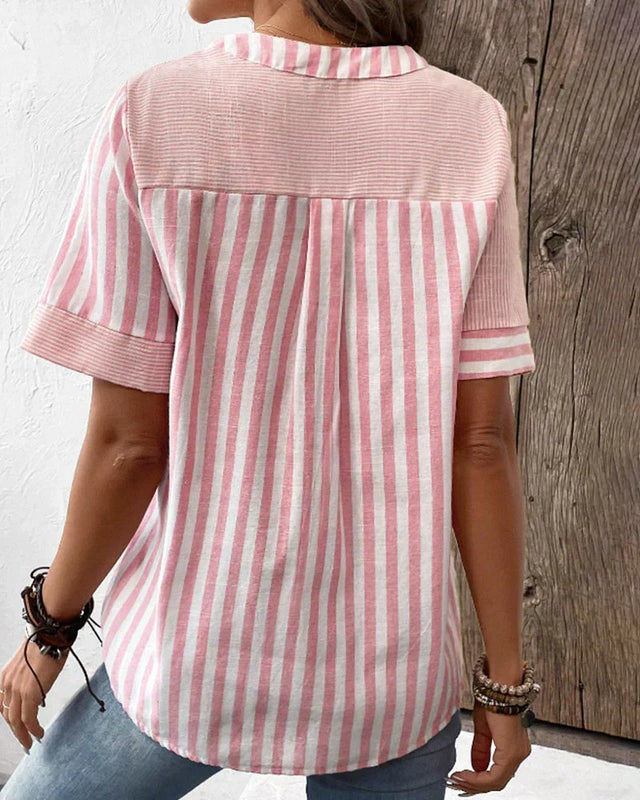 Ava | Blouse rayée élégante