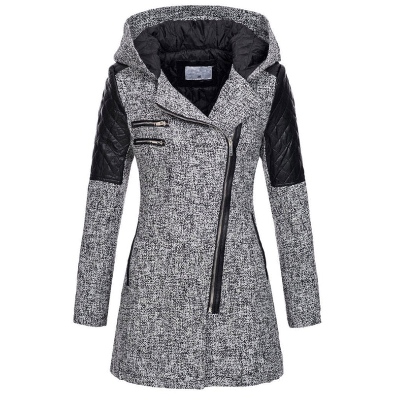 Veste d'hiver à coupe flatteuse pour femmes