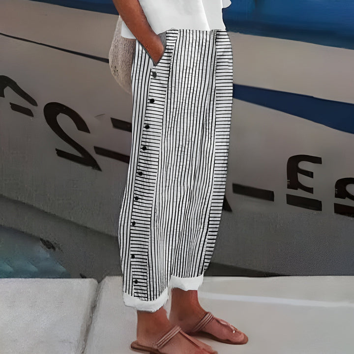 Sandrine™ | Pantalon en lin