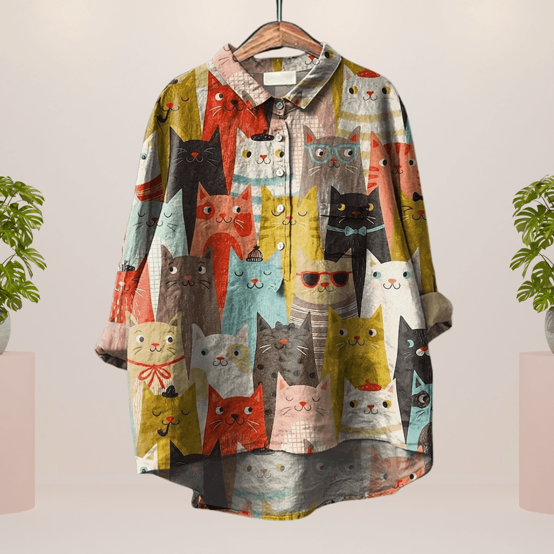 Freya | Trendy Fashion Print Art T-Shirt