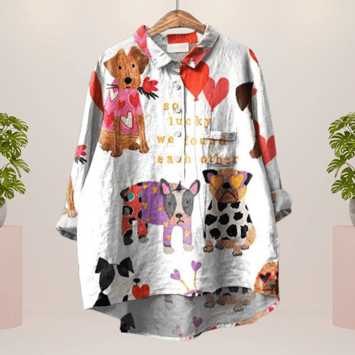 Freya | Trendy Fashion Print Art T-Shirt