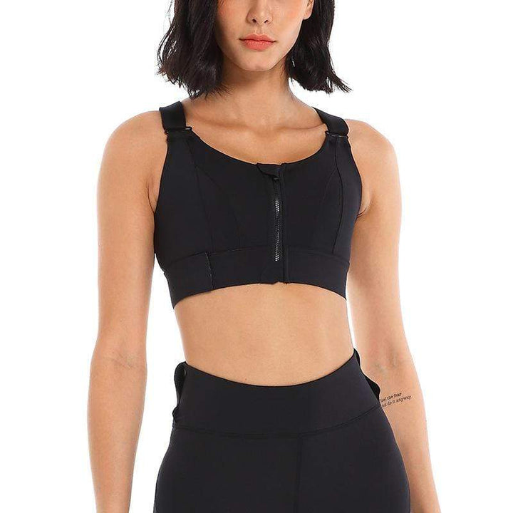Soutien-gorge De Sport À Absorbeur De Chocs À Haute Résistance À L'impact Avec Bretelles Réglables