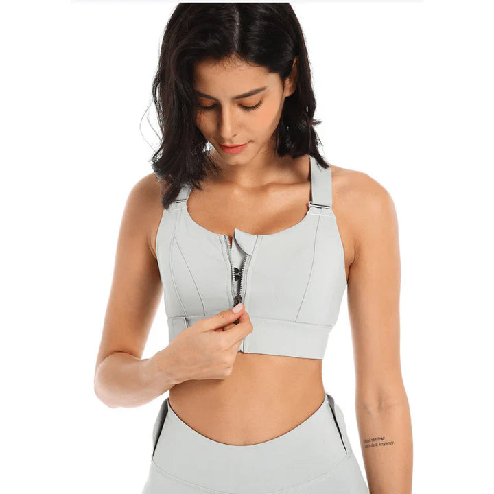 Soutien-gorge De Sport À Absorbeur De Chocs À Haute Résistance À L'impact Avec Bretelles Réglables