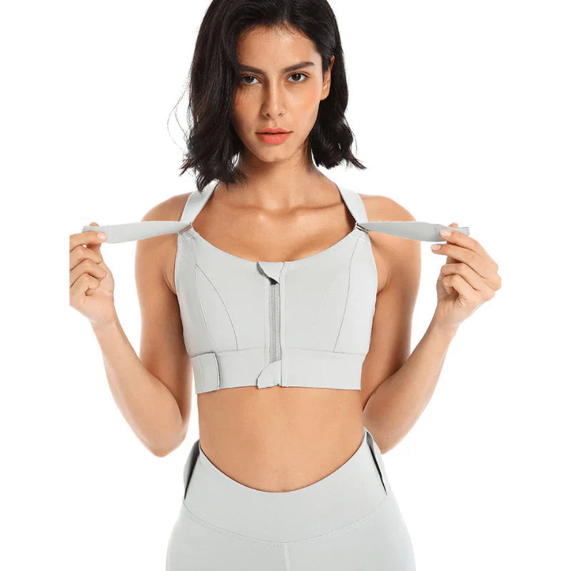 Soutien-gorge De Sport À Absorbeur De Chocs À Haute Résistance À L'impact Avec Bretelles Réglables