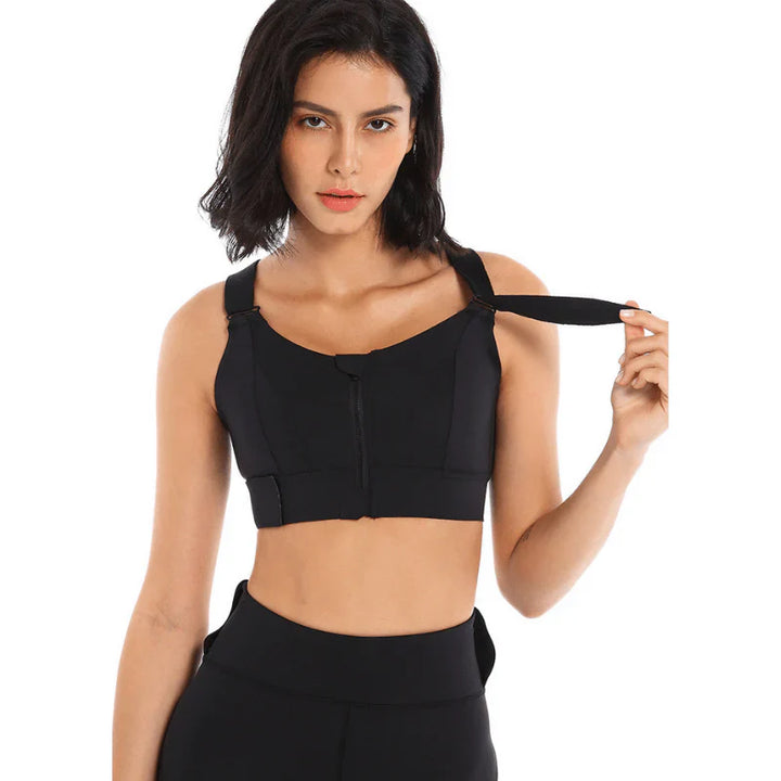 Soutien-gorge De Sport À Absorbeur De Chocs À Haute Résistance À L'impact Avec Bretelles Réglables