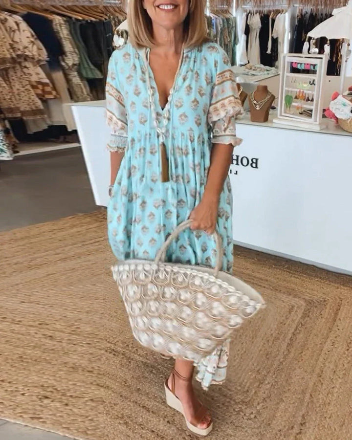 Fabiola - Robe printanière radieuse