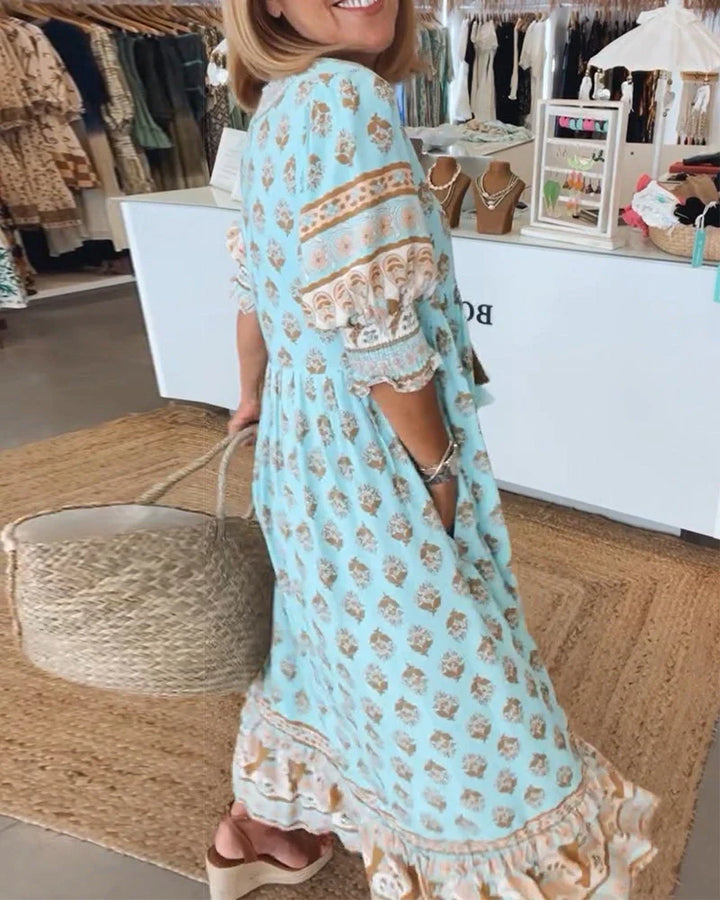 Fabiola - Robe printanière radieuse