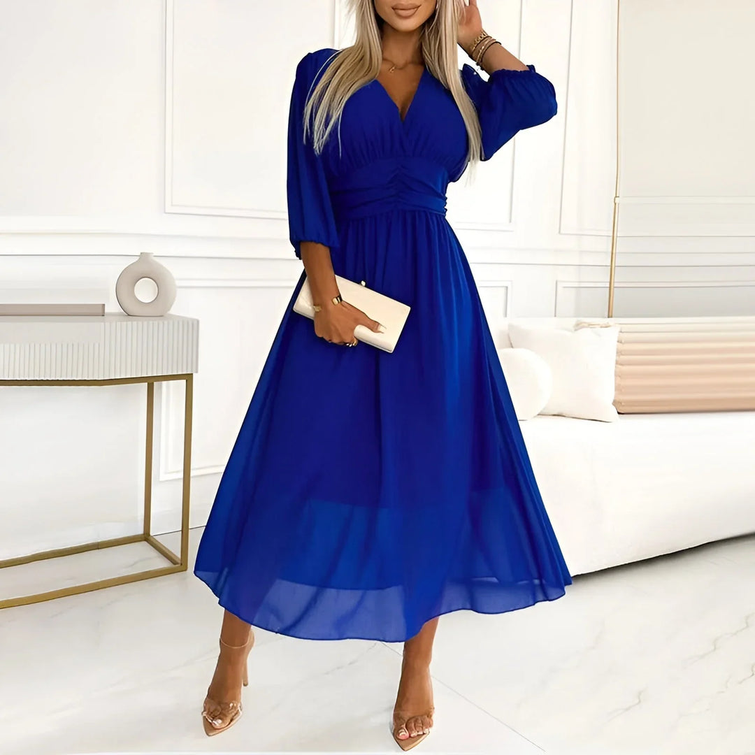 Sasha™ | Robe midi chic et intemporelle