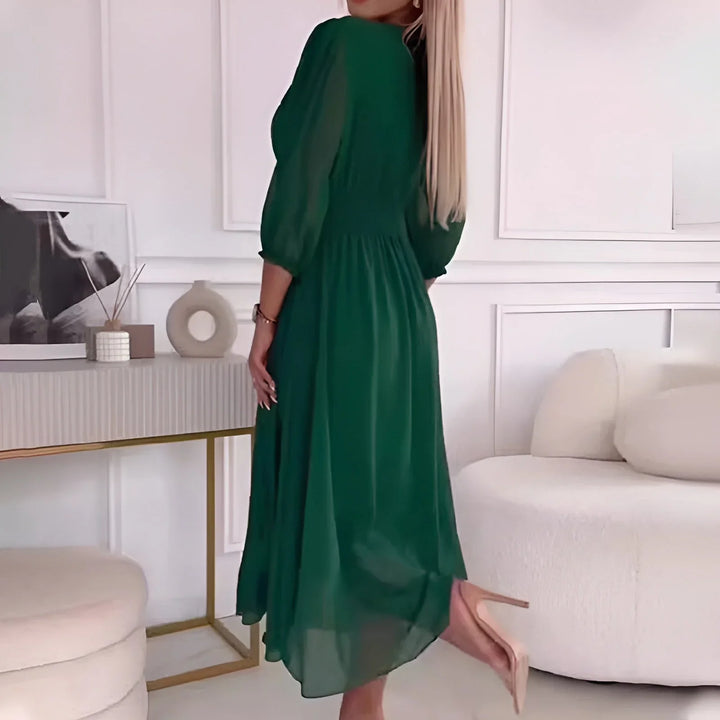Sasha™ | Robe midi chic et intemporelle