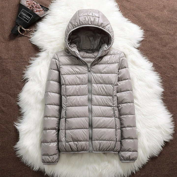 North - Nouvelle veste imperméable avec duvet de canard blanc
