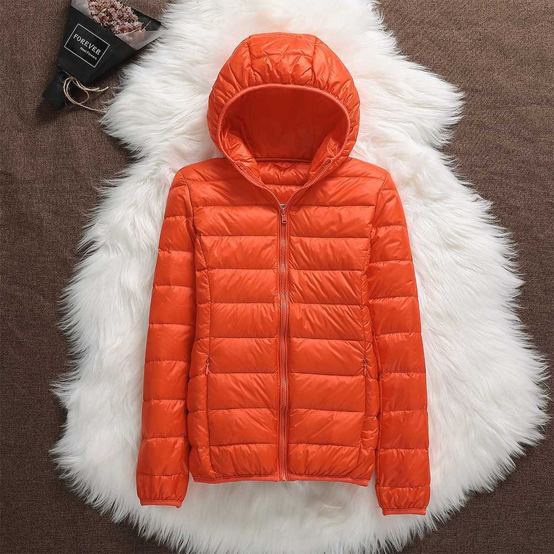 North - Nouvelle veste imperméable avec duvet de canard blanc