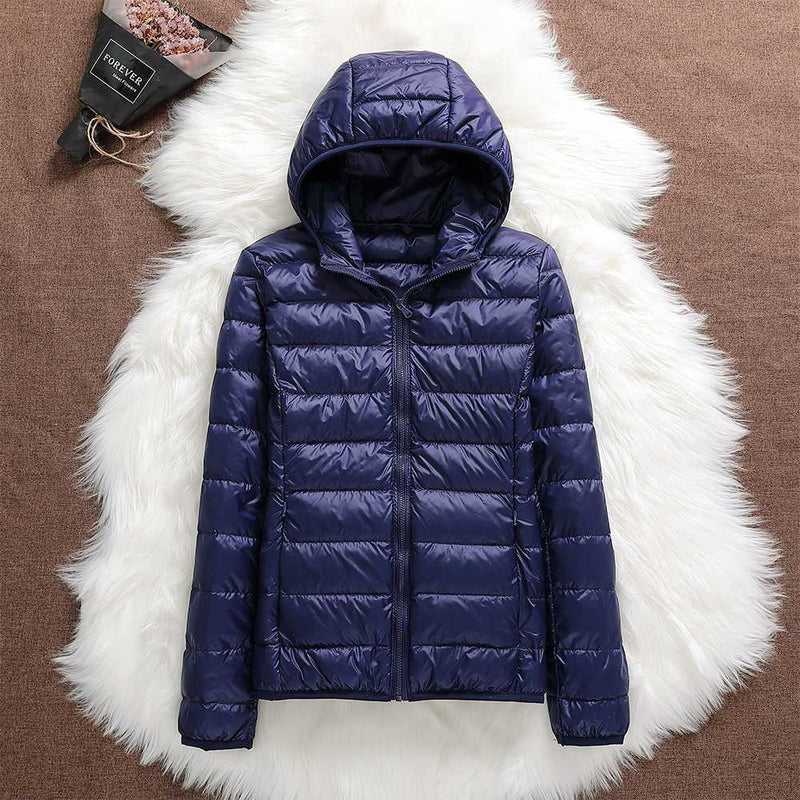 North - Nouvelle veste imperméable avec duvet de canard blanc