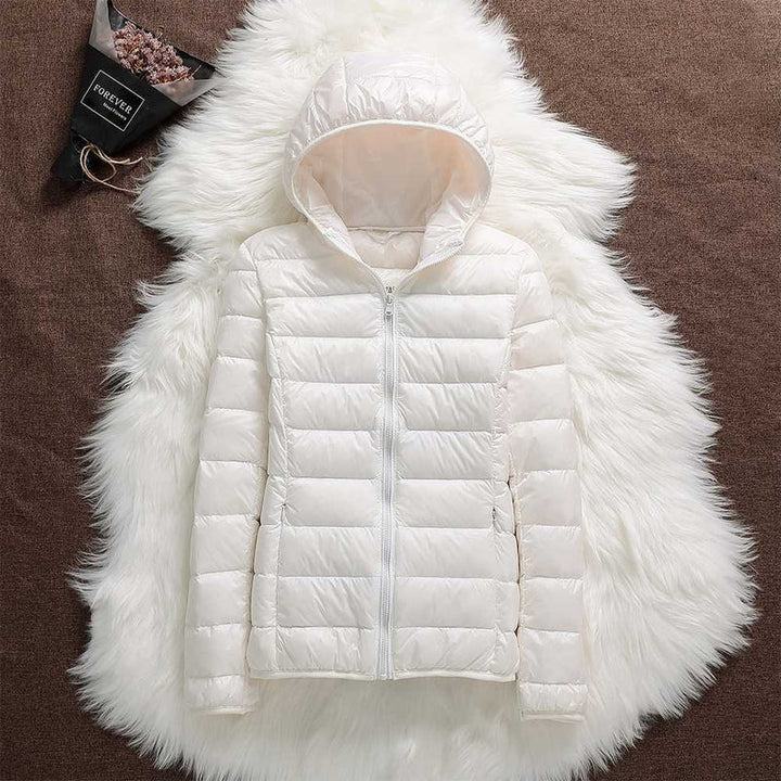 North - Nouvelle veste imperméable avec duvet de canard blanc