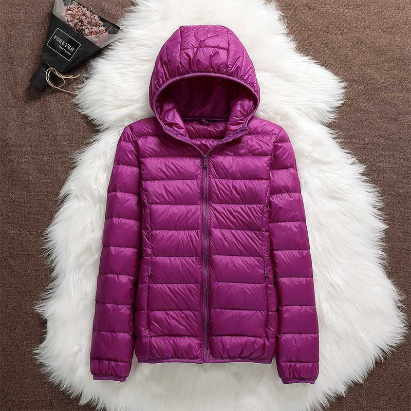 North - Nouvelle veste imperméable avec duvet de canard blanc