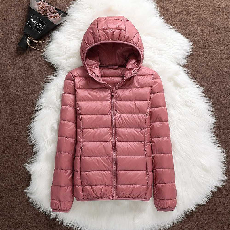 North - Nouvelle veste imperméable avec duvet de canard blanc