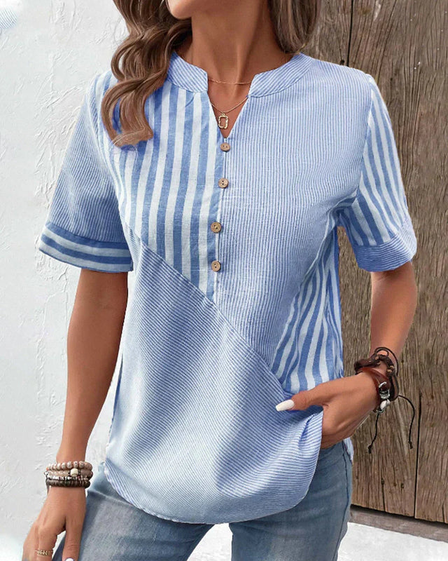Ava | Blouse rayée élégante