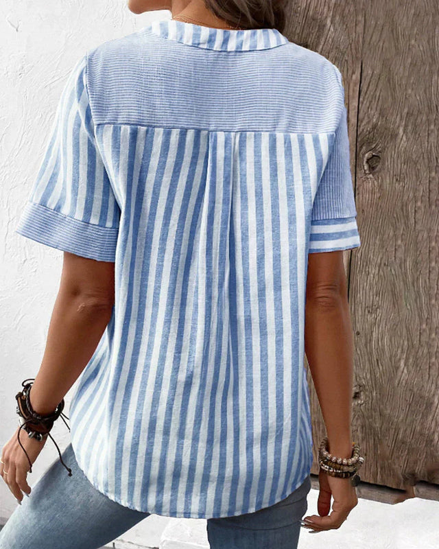 Ava | Blouse rayée élégante