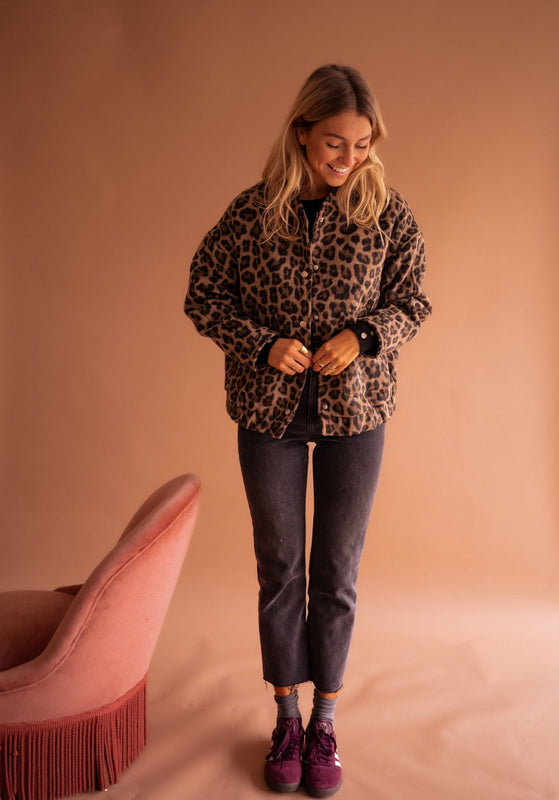 Élodie™ | Veste léopard