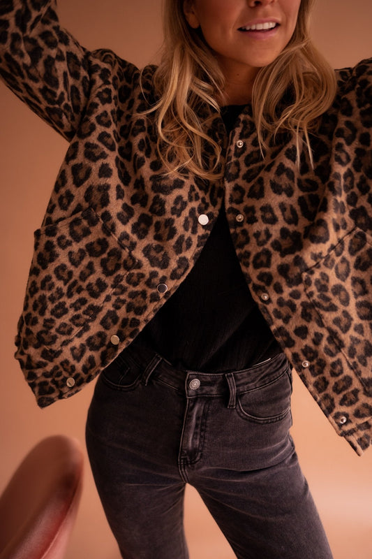 Élodie™ | Veste léopard