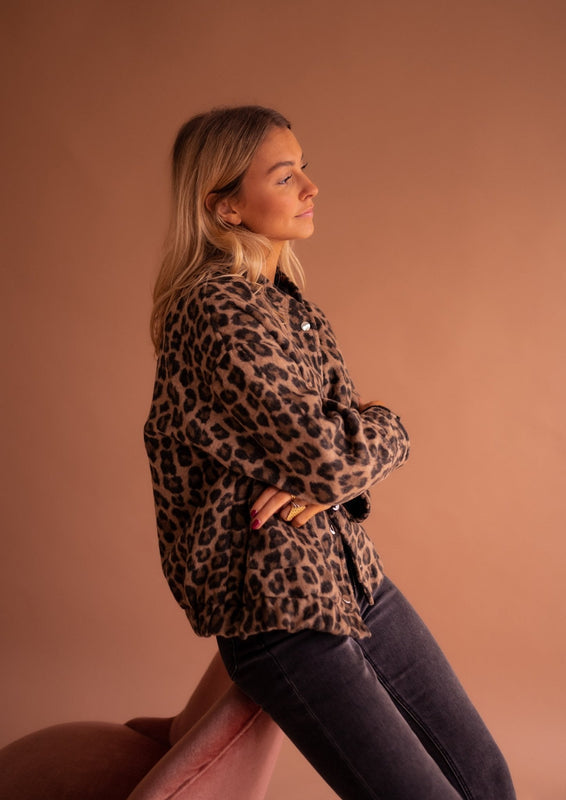 Élodie™ | Veste léopard