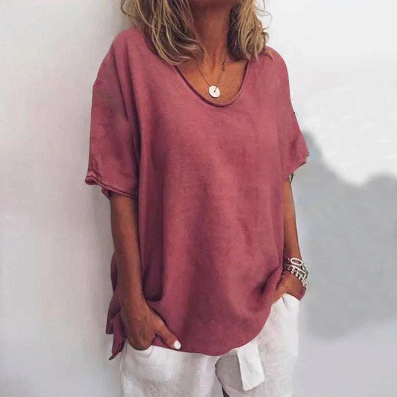 Heather - Chemise décontractée à coupe ample