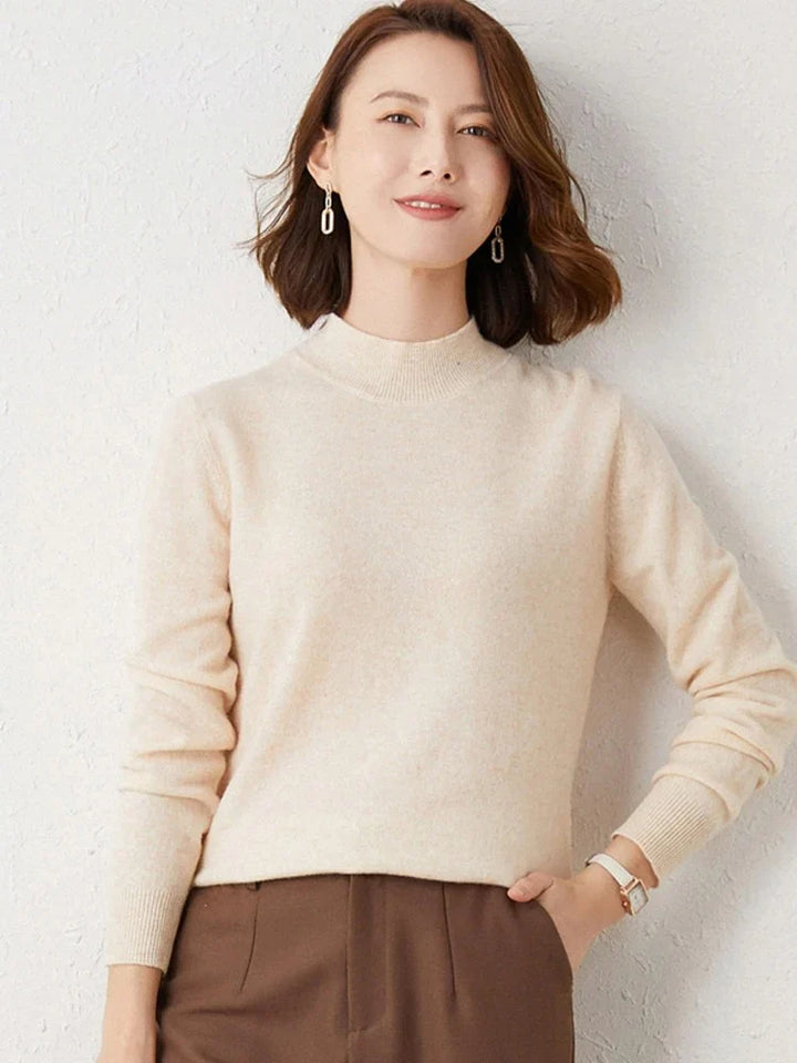 SoftLuxe | Pull à col roulé en cachemire pour femmes