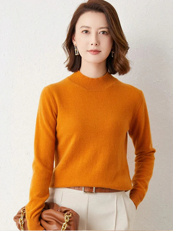 SoftLuxe | Pull à col roulé en cachemire pour femmes
