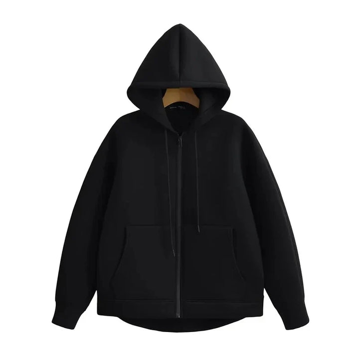 Cozyvibe | Sweat À Capuche Surdimensionné Unisexe Keyanketian Hiver Avec Double Poches