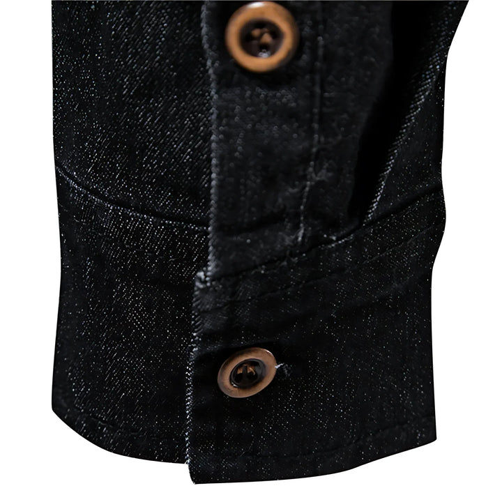 Chemise en denim de coton AdaptiveFit : Taillée pour l'homme