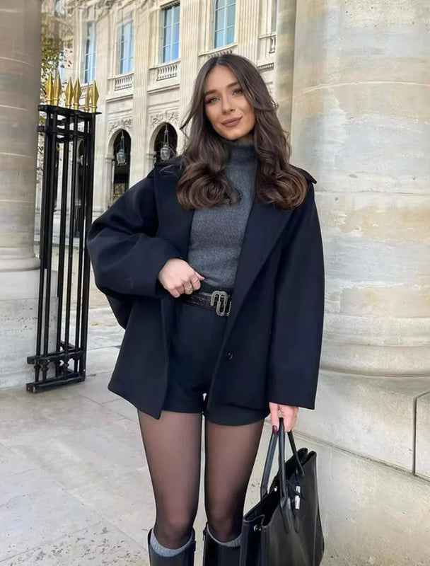 Pauline™ - Blazer élégant en laine