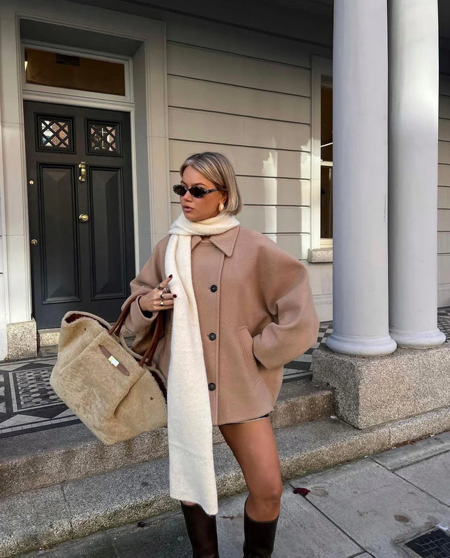 Pauline™ - Blazer élégant en laine